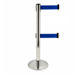 Barrier Post with Two Belts 2.3 m or 3.6 m Versatec FLOW Prime Dual 2.3 / 3.6