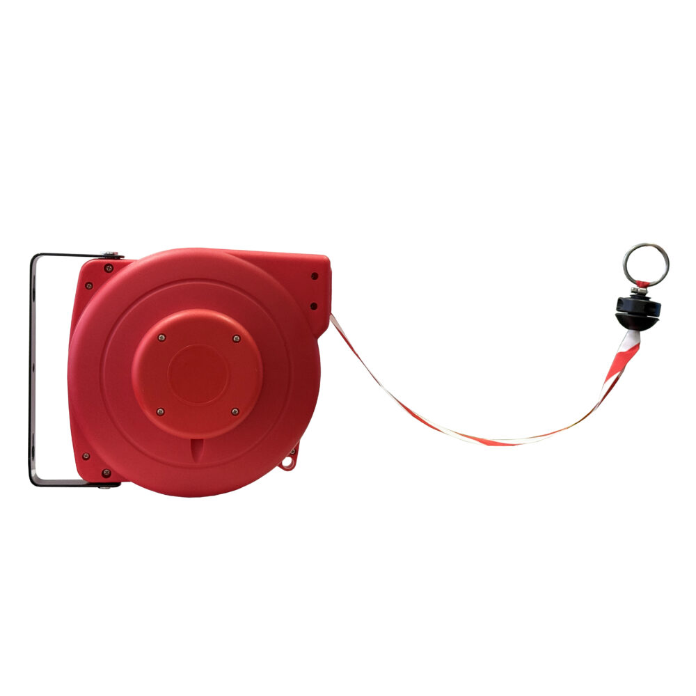 Kaseta ścienna obrotowa 180° z taśmą 20m Versatec FLOW Wall 20