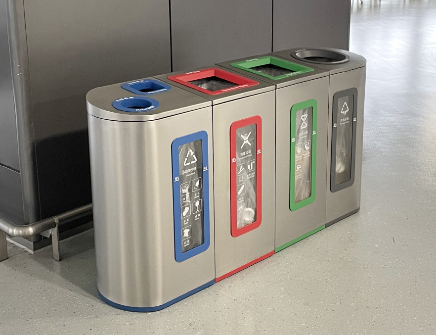 Stacja do segregacji odpadów 4x105l (420l) - Image 2